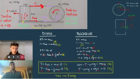 Imagen con ejemplo de clase de mentoor